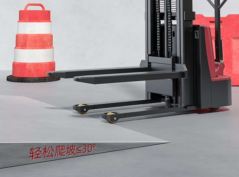 揚子叉車(chē) 步行式全電動(dòng)堆高車(chē)QDA(圖22)
