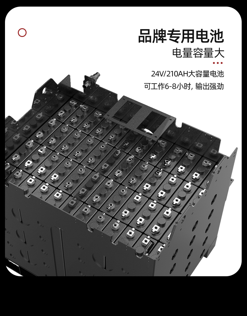 揚子堆高車(chē) CPDB16站駕式全電動(dòng)推高車(chē)(圖9)